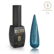Гель лак Milano Disco Cat Eye 11